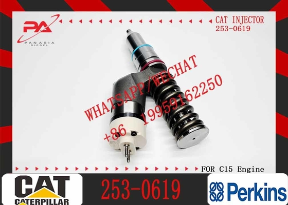 Common Rail Fuel Injector 253-0619 10R-7232 Fuel Injector for Caterpillar CAT Engine 3406E