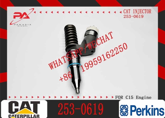 Common Rail Fuel Injector 253-0619 10R-7232 Fuel Injector for Caterpillar CAT Engine 3406E