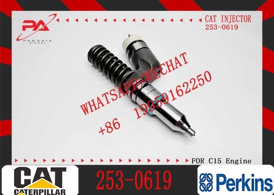 Common Rail Fuel Injector 253-0619 10R-7232 Fuel Injector for Caterpillar CAT Engine 3406E