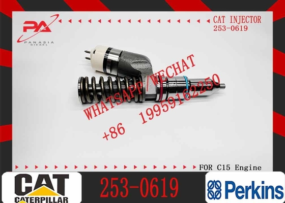 Common Rail Fuel Injector 253-0619 10R-7232 Fuel Injector for Caterpillar CAT Engine 3406E