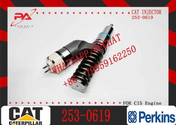 Common Rail Fuel Injector 253-0619 10R-7232 Fuel Injector for Caterpillar CAT Engine 3406E
