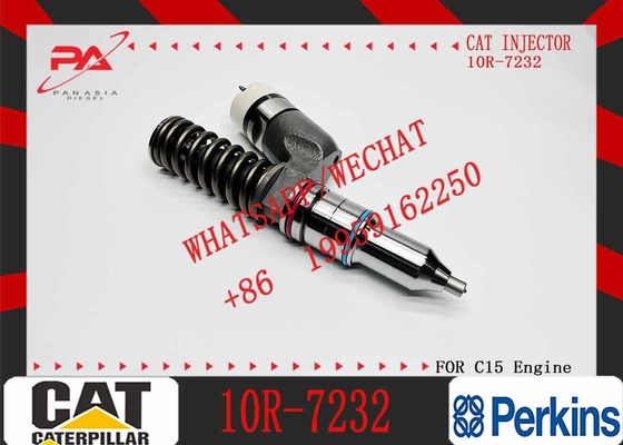 Common Rail Fuel Injector 253-0619 10R-7232 Fuel Injector for Caterpillar CAT Engine 3406E