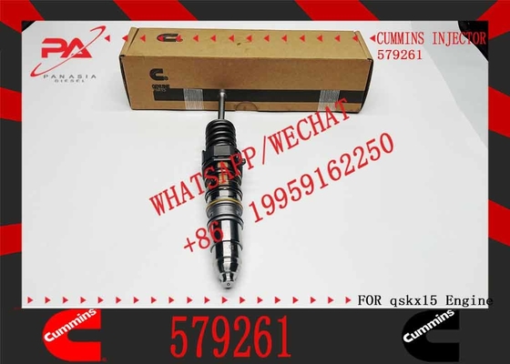 Construction Machinery PartsFuel Injector For QSKX15 Diesel 579251 1846350 579261 1731091 For CUMMINS Diesel Engine