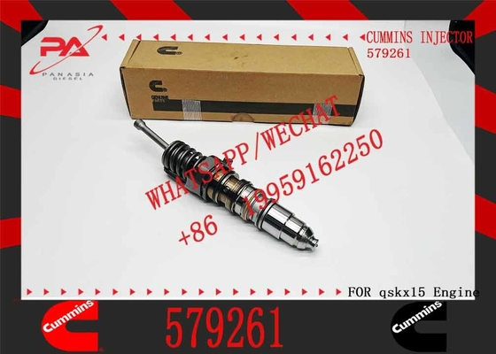 Construction Machinery PartsFuel Injector For QSKX15 Diesel 579251 1846350 579261 1731091 For CUMMINS Diesel Engine