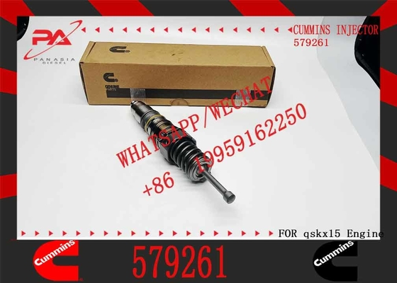 Construction Machinery PartsFuel Injector For QSKX15 Diesel 579251 1846350 579261 1731091 For CUMMINS Diesel Engine