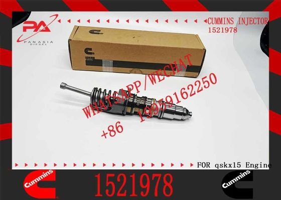 Construction Machinery PartsFuel Injector For QSKX15 Diesel 1521978 1764365 4030346 4088660 For CUMMINS Diesel Engine