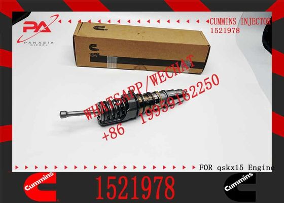 Construction Machinery PartsFuel Injector For QSKX15 Diesel 1521978 1764365 4030346 4088660 For CUMMINS Diesel Engine