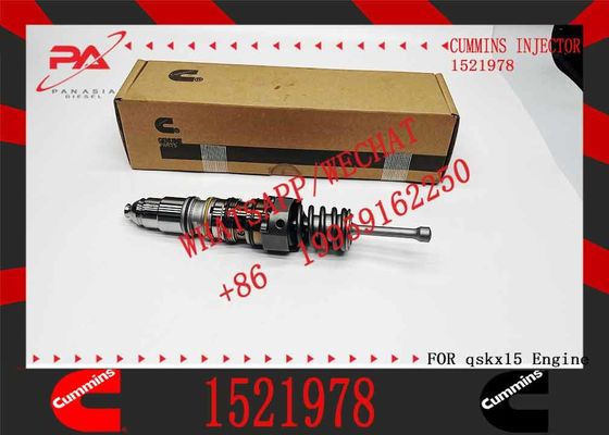 Construction Machinery PartsFuel Injector For QSKX15 Diesel 1521978 1764365 4030346 4088660 For CUMMINS Diesel Engine