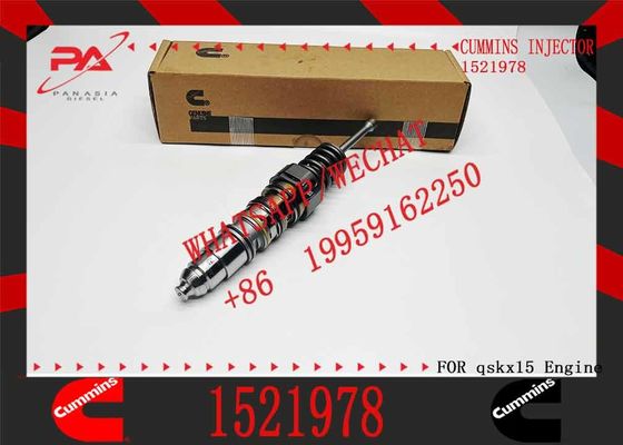 Construction Machinery PartsFuel Injector For QSKX15 Diesel 1521978 1764365 4030346 4088660 For CUMMINS Diesel Engine