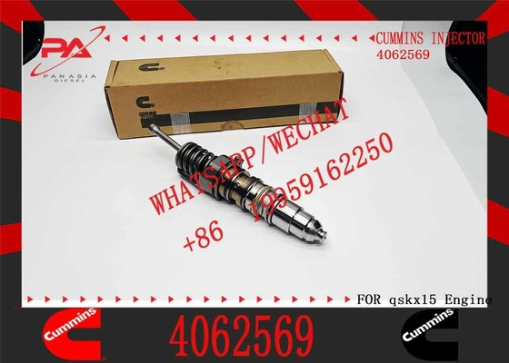 Construction Machinery PartsFuel Injector For QSKX15 Diesel 4062569 4088665 4954888 1764364 For CUMMINS Diesel Engine