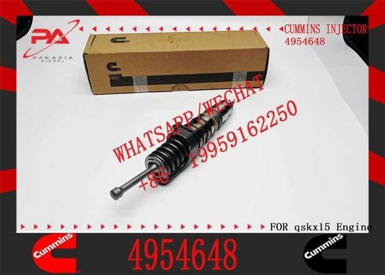 Construction Machinery PartsFuel Injector For QSKX15 Diesel 4954648 570016 1499714 1521977For CUMMINS Diesel Engine