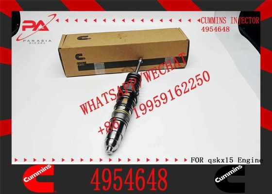 Construction Machinery PartsFuel Injector For QSKX15 Diesel 4954648 570016 1499714 1521977For CUMMINS Diesel Engine
