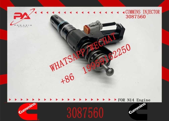 QSN14 Diesel Spare Parts Excavator Fuel Injector Diesel Machinery Engine Parts 3087560 For CUMMINS QSN14 Engine