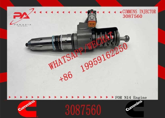 QSN14 Diesel Spare Parts Excavator Fuel Injector Diesel Machinery Engine Parts 3087560 For CUMMINS QSN14 Engine