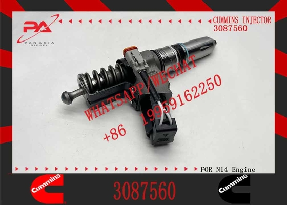 QSN14 Diesel Spare Parts Excavator Fuel Injector Diesel Machinery Engine Parts 3087560 For CUMMINS QSN14 Engine
