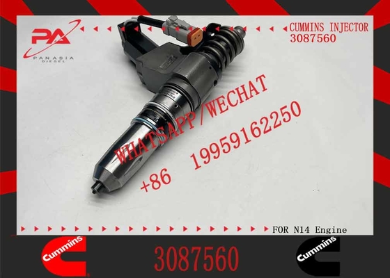 QSN14 Diesel Spare Parts Excavator Fuel Injector Diesel Machinery Engine Parts 3087560 For CUMMINS QSN14 Engine