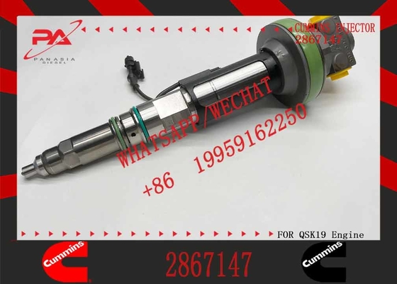 2867147 Fuel injector QSK19 QSK38 QSK60 Engine Spare parts For Cummins Diesel Engine Parts Fuel Injector