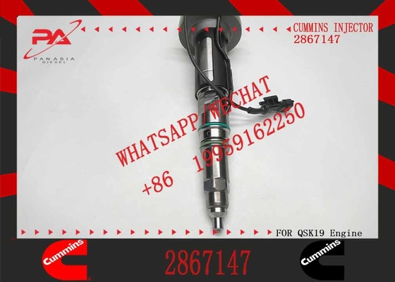2867147 Fuel injector QSK19 QSK38 QSK60 Engine Spare parts For Cummins Diesel Engine Parts Fuel Injector