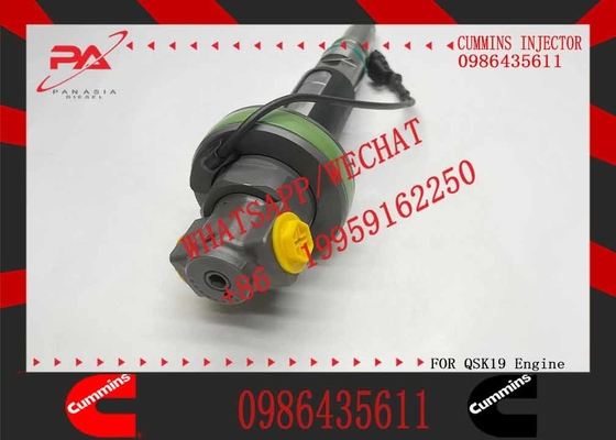4964171 Fuel Injector 0986435611 Diesel Engine Fuel Injector 0986435611 4964171 For C-ummins QSK19 QSK60 Engine
