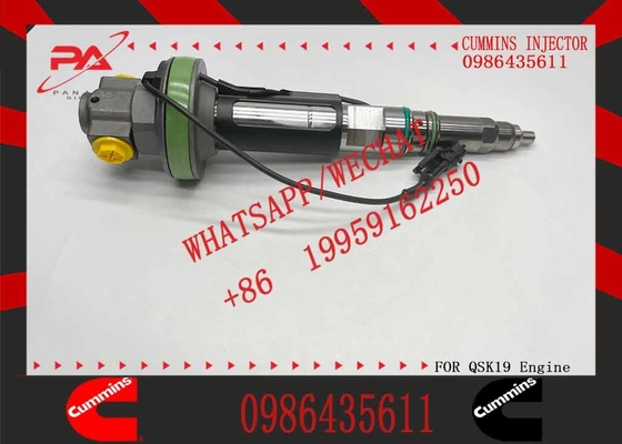 4964171 Fuel Injector 0986435611 Diesel Engine Fuel Injector 0986435611 4964171 For C-ummins QSK19 QSK60 Engine