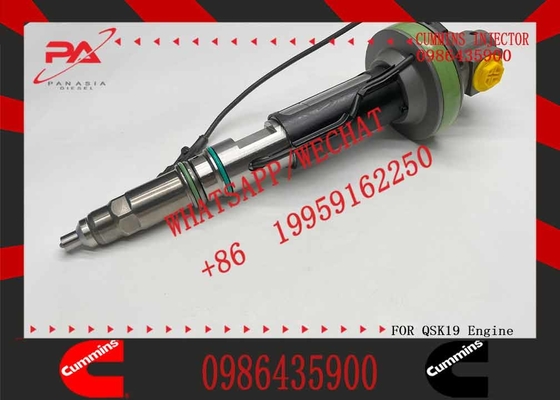 Fuel Injector Assembly 0986435902 0986435905 0986435616 F00BJO0008 F00BJ00009 For Qsk19 Engine