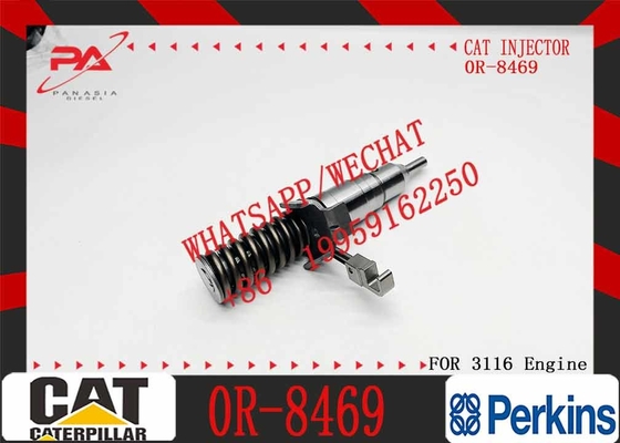 3116 Engine Diesel Common Rail Fuel Injector 0R-8469 0R8469 127-8225 1278225 For Caterpillar Excavator