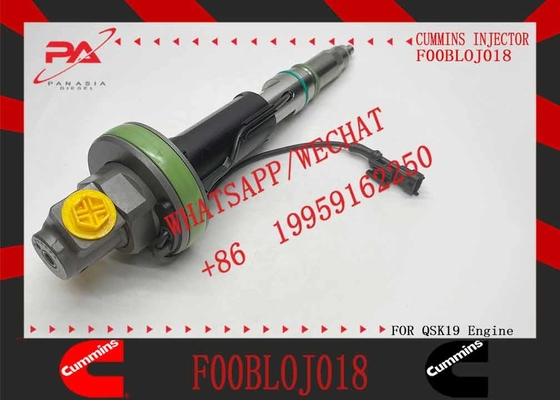 Construction Machinery PartsFuel Injector For QSK19 Diesel Y431KO5417 F00BLOJ017 F00BLOJ018 For CUMMINS Diesel Engine