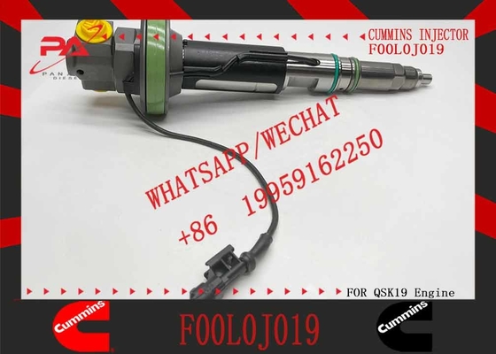 Construction Machinery PartsFuel Injector For QSK19 Diesel 4955525 Y431K05417 F00L0J019 For CUMMINS Diesel Engine
