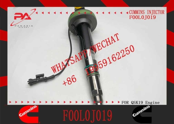 Construction Machinery PartsFuel Injector For QSK19 Diesel 4955525 Y431K05417 F00L0J019 For CUMMINS Diesel Engine