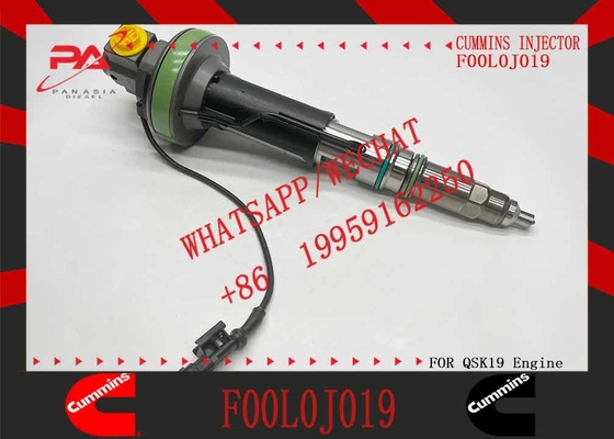Construction Machinery PartsFuel Injector For QSK19 Diesel 4955525 Y431K05417 F00L0J019 For CUMMINS Diesel Engine