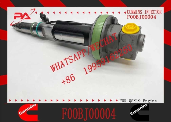 Construction Machinery PartsFuel Injector For QSK19 Diesel 4955525 Y431K05417 F00L0J019 For CUMMINS Diesel Engine