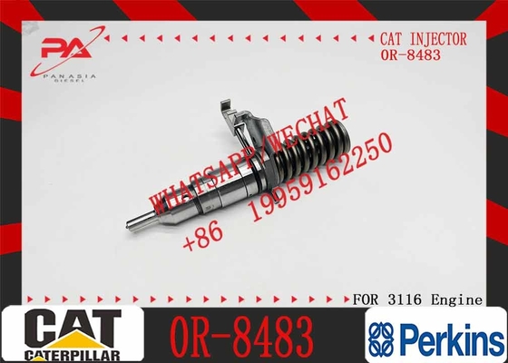 High Quality Common Rail Injector 127-8209 0R-8483 0R-8633 Diesel Fuel Injector 0R8483 0R8633 For CAT 3114 3116