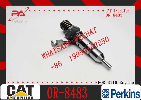 High Quality Common Rail Injector 127-8209 0R-8483 0R-8633 Diesel Fuel Injector 0R8483 0R8633 For CAT 3114 3116