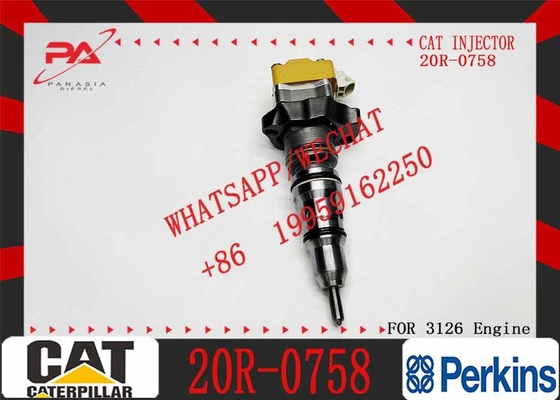 Excavator Parts 3126 Engine Injector 1OR-1267 169-7408 20R-0758 153-5938 Fuel Injector For Excavator