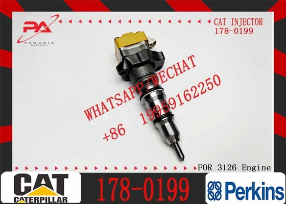 Original Injector CAT3126 CAT322CL Engine Diesel Fuel Injector 1774754 177-4754 178-0199