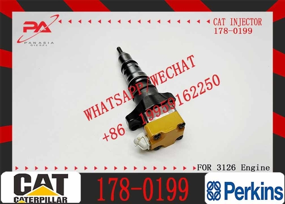 Original Injector CAT3126 CAT322CL Engine Diesel Fuel Injector 1774754 177-4754 178-0199