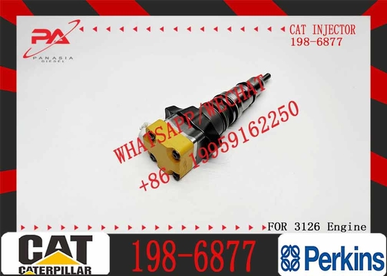 Common Rail Injector Fuel Injector 198-6877 1OR-1267 169-7408 20R-0758 153-5938 For 3216 Excavator 3126E 3126B
