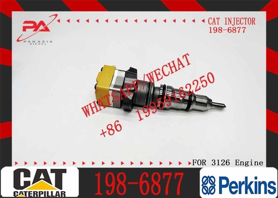 Common Rail Injector Fuel Injector 198-6877 1OR-1267 169-7408 20R-0758 153-5938 For 3216 Excavator 3126E 3126B