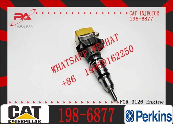 Common Rail Injector Fuel Injector 198-6877 1OR-1267 169-7408 20R-0758 153-5938 For 3216 Excavator 3126E 3126B
