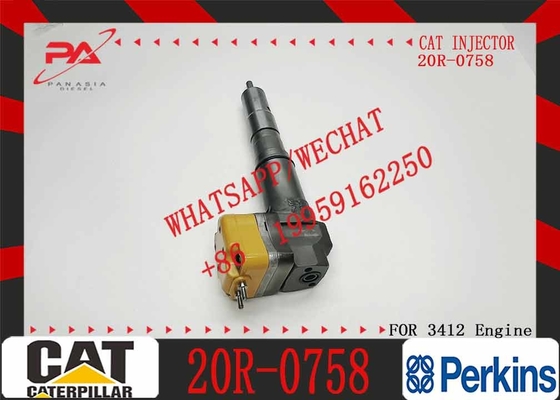 Excavator Parts 3126 Engine Injector 1OR-1267 169-7408 20R-0758 153-5938fuel injector For Excavator