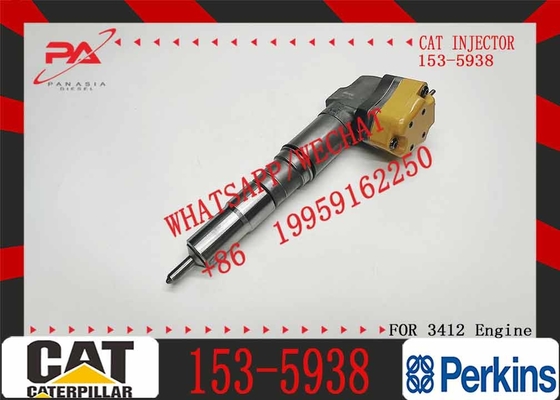 New Diesel Engine Fuel Injector 138-8754 0R-8624 153-5938 20R-4148 For Caterpillar CAT Engine Industrial 138-8756 3412E