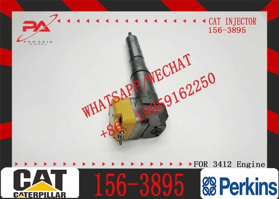 1563895 1697408 Engine Parts Fuel Injector 156-3895 169-7408 171-9704 For CAT Caterpillar 3412 1719704 engine