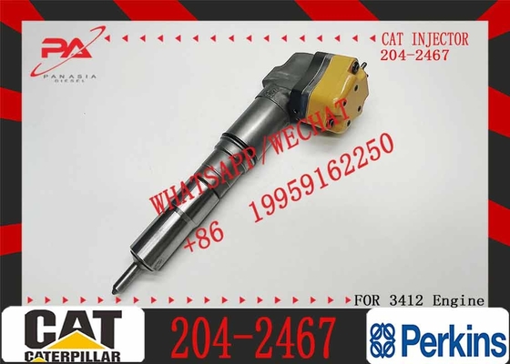 Excavator Parts 3412 Engine Injector 156-3895 204-2467 232-1167 173-4059 10R1262 fuel injector For Excavator