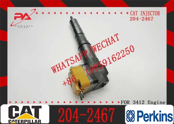 Excavator Parts 3412 Engine Injector 156-3895 204-2467 232-1167 173-4059 10R1262 fuel injector For Excavator