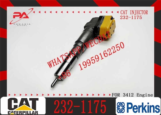 Excavator Parts 3412 Engine Injector222-5967 232-1175 171-9704 196-1401 222-5966fuel injector For Excavator