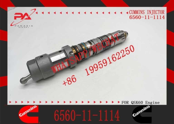 Diesel Engine Spare Parts 6560-11-1114 6560111114 fuel injector for sale