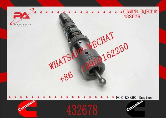 Cummins Machinery Engine Parts Diesel Fuel Injector 4326780 Cummins QSK60 QSK45 generator engine parts