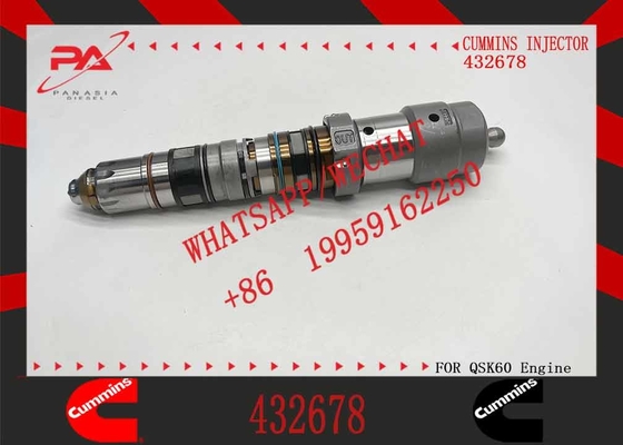 Cummins Machinery Engine Parts Diesel Fuel Injector 4326780 Cummins QSK60 QSK45 generator engine parts