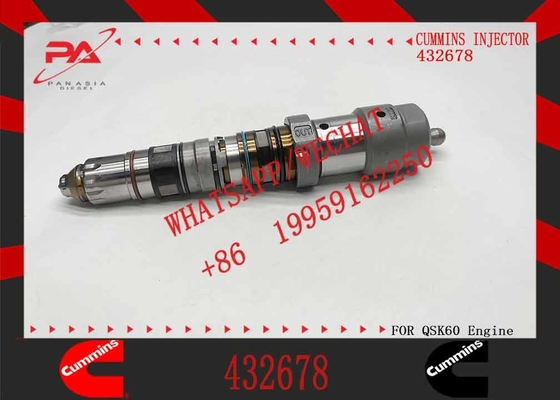 Cummins Machinery Engine Parts Diesel Fuel Injector 4326780 Cummins QSK60 QSK45 generator engine parts