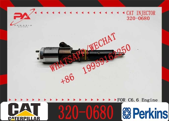 High quality Excavator parts E323D CAT323D fuel injector 320-0680 with C6.6 engine 3200680 2645A747 Excavator nozzle